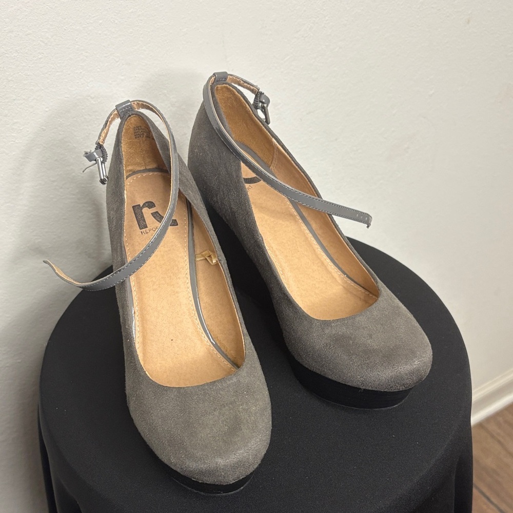 ❌SOLD❌Report Gray Platform Women's Shoes